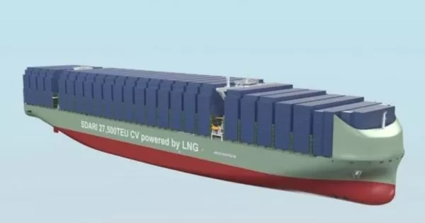 27500-TEU container ship design